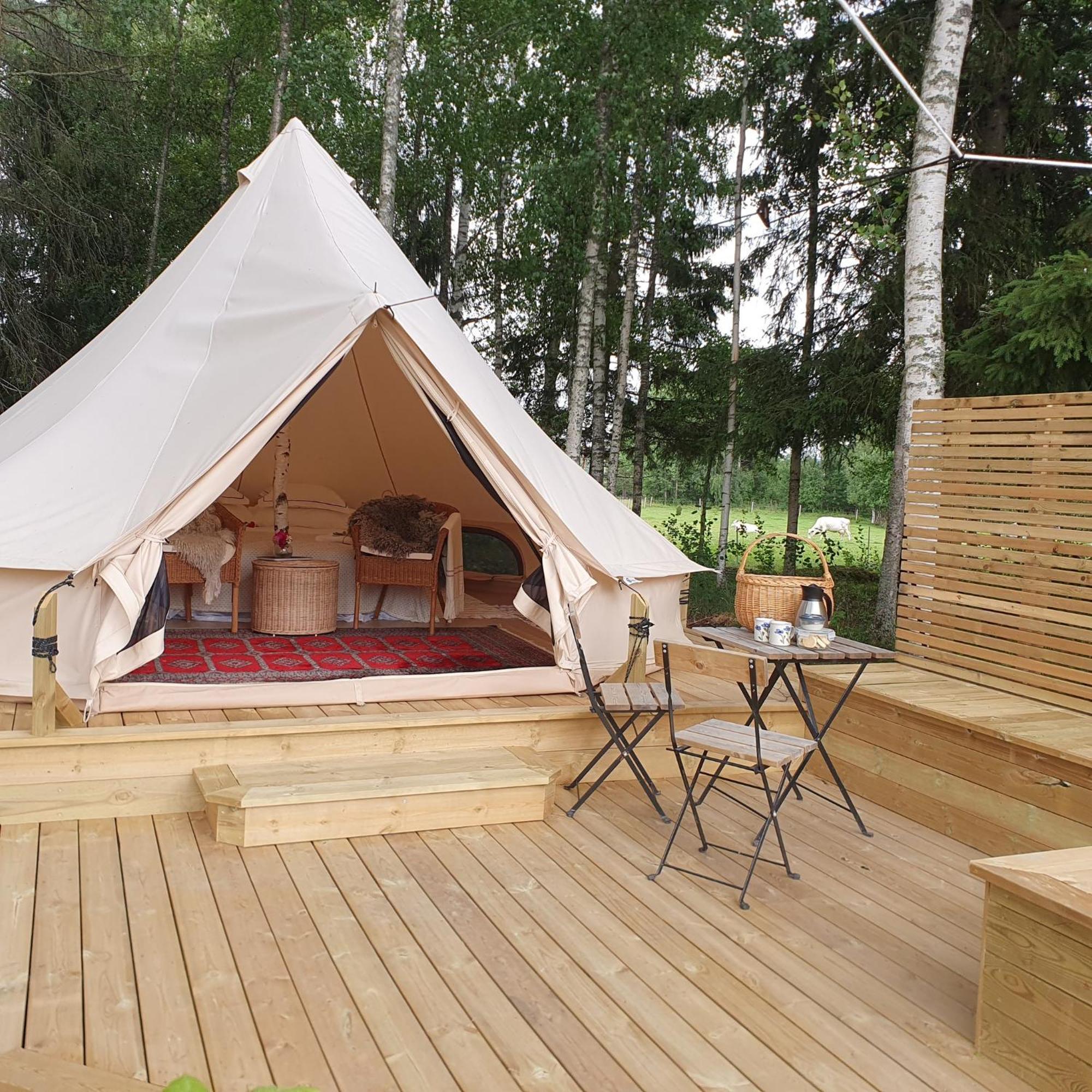 Järvsö Skalbo Gardsglamping酒店 外观 照片